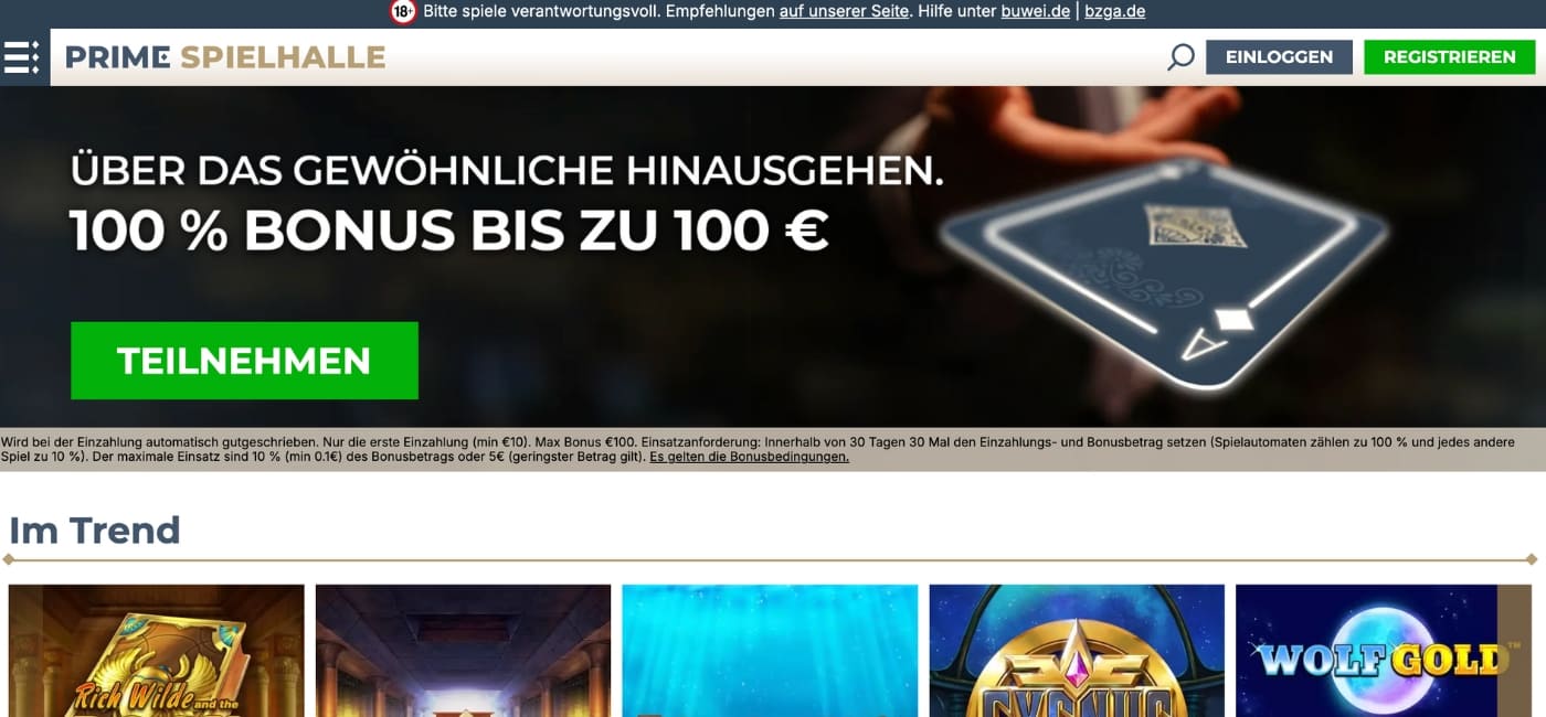 primespielhalle casino